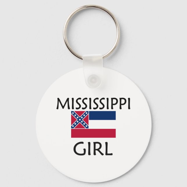 MISSISSIPPI GIRL KEYCHAIN (Front)