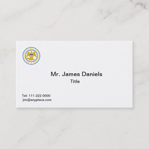 Mississippi Great Seal Business Card Templates