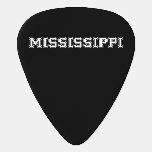 Mississippi Guitar Pick