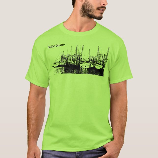 Mississippi Gulf Coast - Pass Christian Harbor T-Shirt (Front)