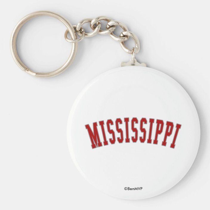 Mississippi Key Chain
