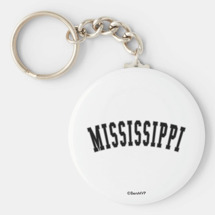 Mississippi Key Chain
