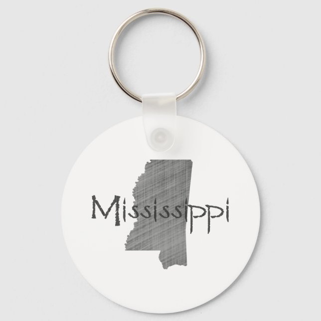 Mississippi Keychain (Front)