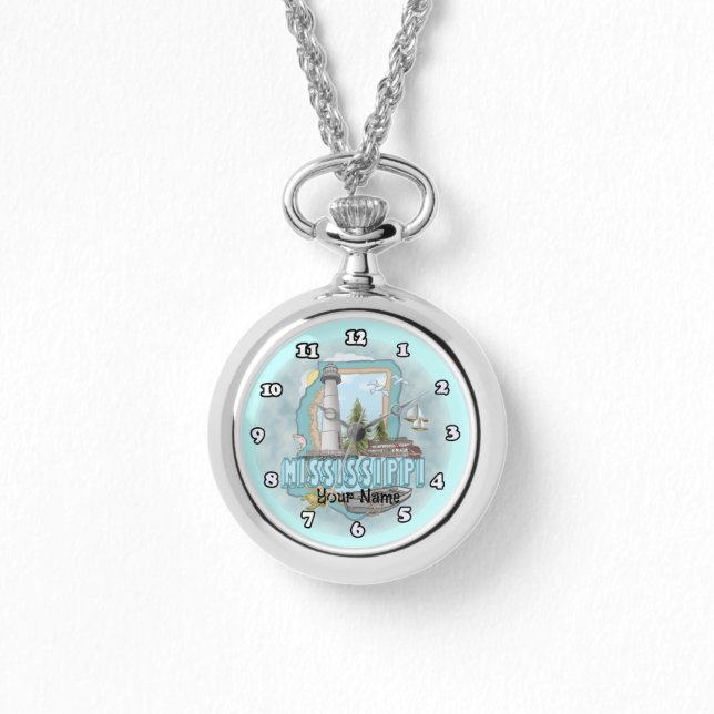 Mississippi Lighthouse  watch (Front)