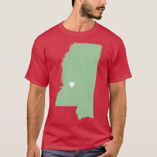 Mississippi Love in Sage Oversized T-Shirt