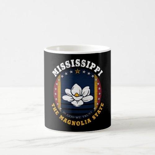 MISSISSIPPI MAGNOLIA STATE FLAG COFFEE MUG