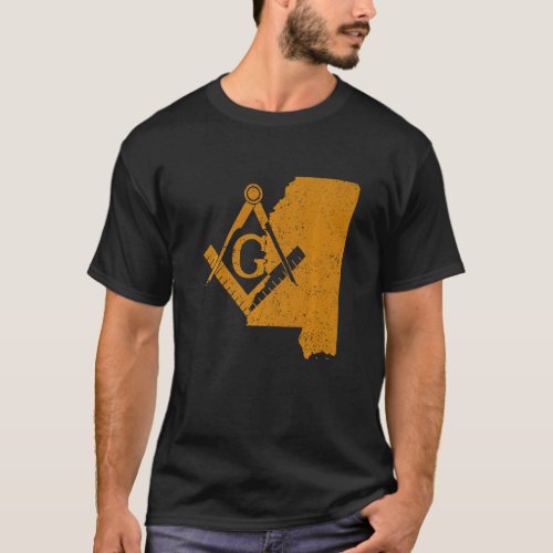 Mississippi Masons Grand Lodge Freemason Fathers  T_Shirt