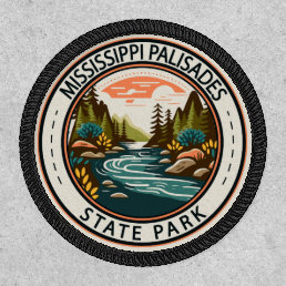 Mississippi Palisades State Park Illinois Badge