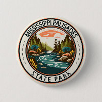 Mississippi Palisades State Park Illinois Badge