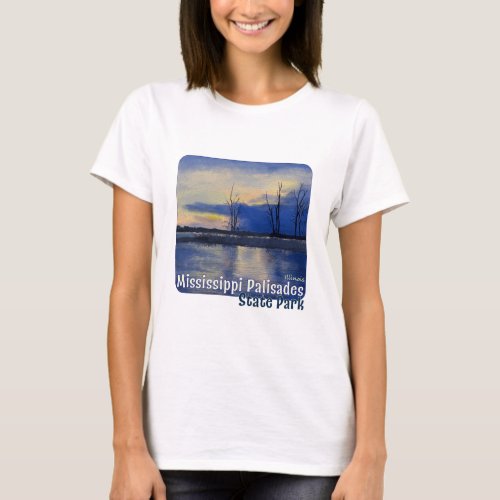 Mississippi Palisades State Park Illinois T_Shirt