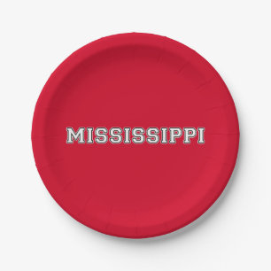 Mississippi Paper Plates