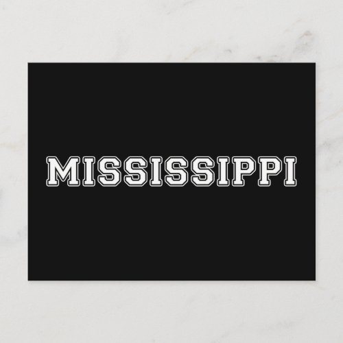 Mississippi Postcard