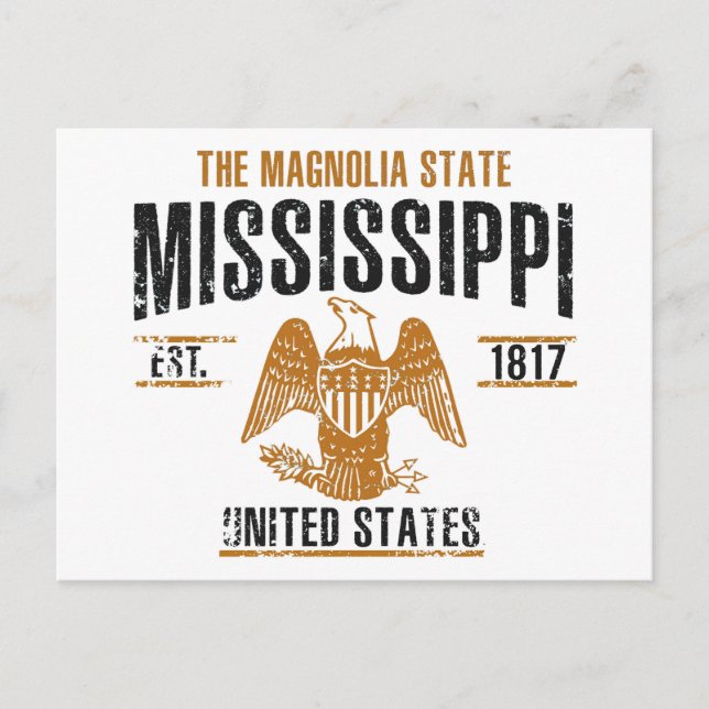 Mississippi Postcard (Front)