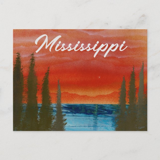 Mississippi Postcard (Front)
