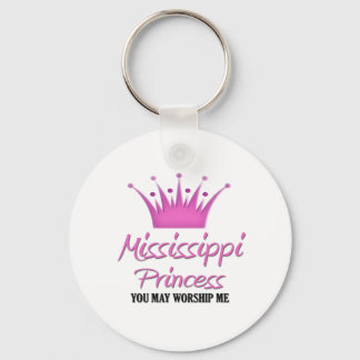Mississippi Princess Keychain