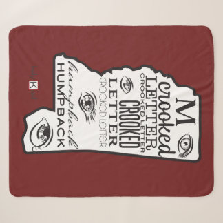 Mississippi Red Sherpa Blanket