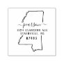 Mississippi Return Address Stamp Self-Inking