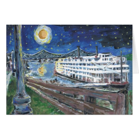 Mississippi River Boat Cards (Front Horizontal)