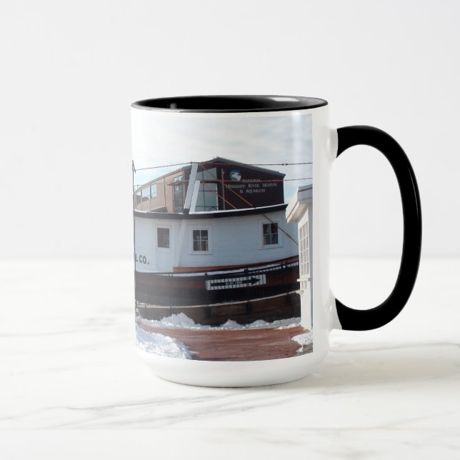 Mississippi River Boat Coffee Mug (Right)