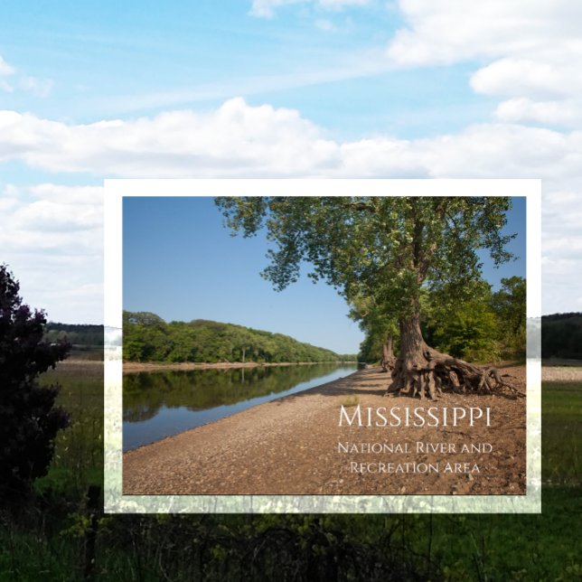Mississippi River, Hidden Falls Regional Park, MN Postcard (Creator Uploaded)