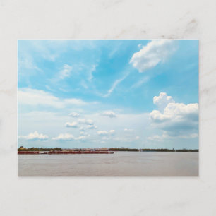 Mississippi River in New Orleans Postcard
