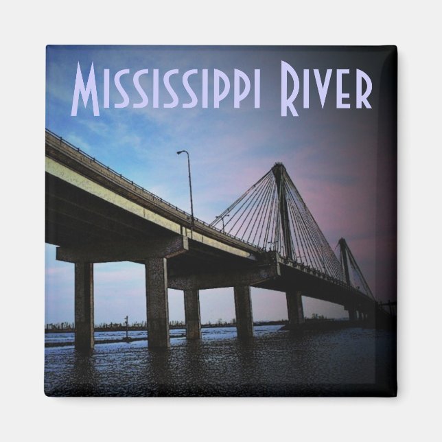 Mississippi River Magnet (Front)