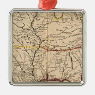 Mississippi River Metal Ornament