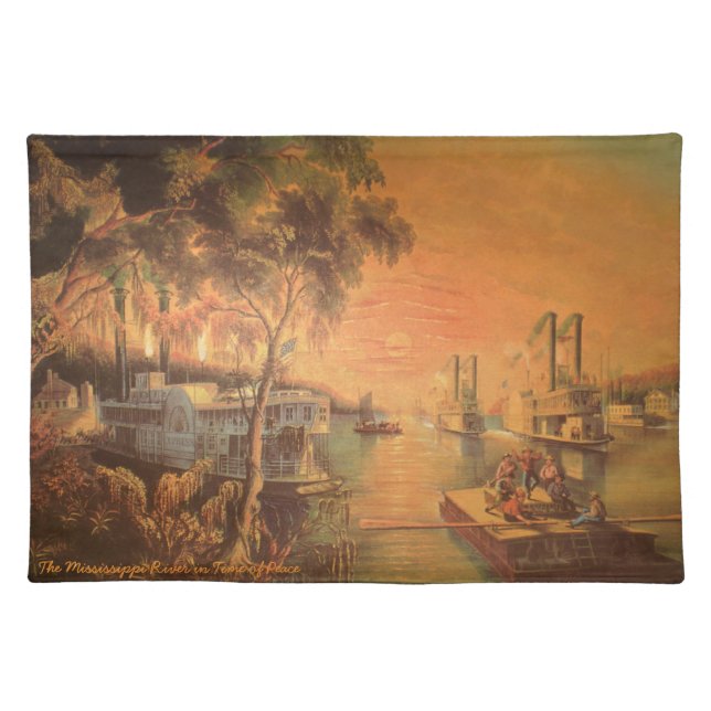 Mississippi River Placemat (Front)