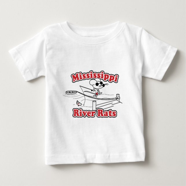 Mississippi River Rat Baby T-Shirt (Front)