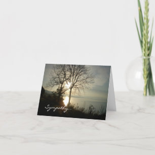 Mississippi River Sunrise Sympathy card