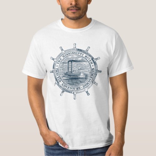 Mississippi River Travels Adventure Discoveries T_Shirt