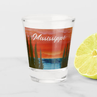 Mississippi Shot Glass