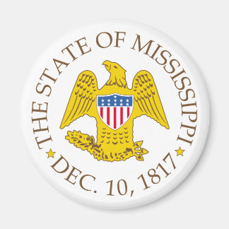 Mississippi sign magnet