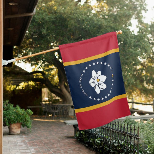 Mississippi State Flag (New in 2020) (In SItu)