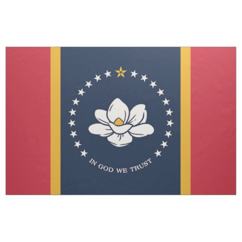 Mississippi State Flag New in 2020 Fabric