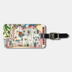 Mississippi State Luggage Tag