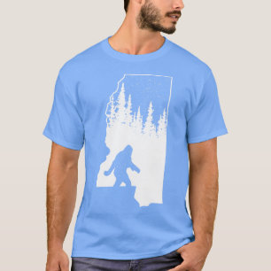 Mississippi State Map T-Shirt
