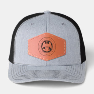 Mississippi State Seal Leather Patch Hat