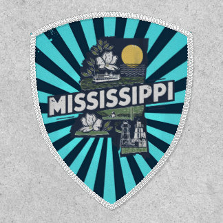 Mississippi State Travel Badge Patch