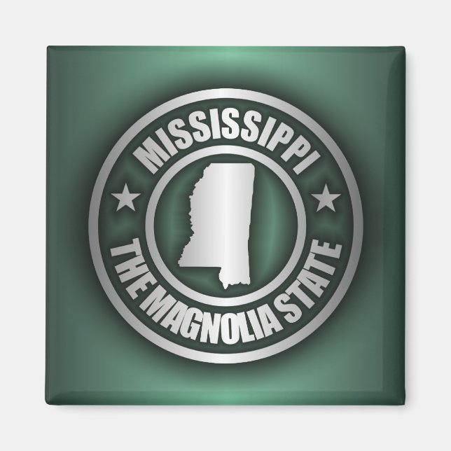 "Mississippi Steel 2" Magnets (Front)