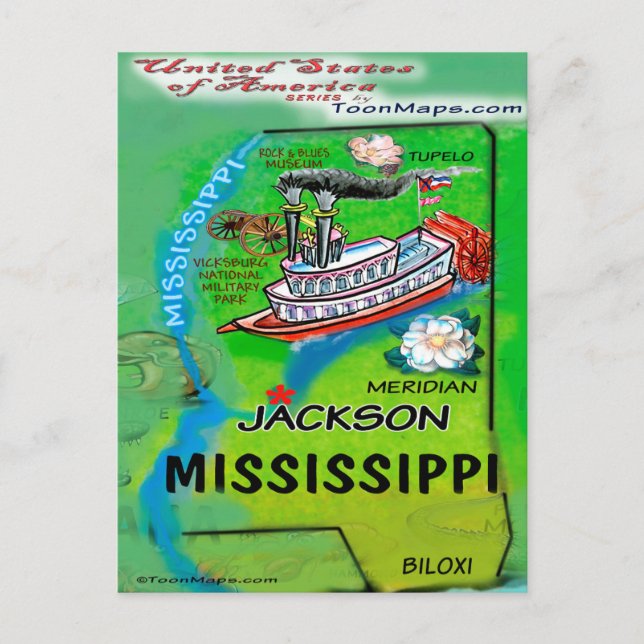 Mississippi USA Card (Front)