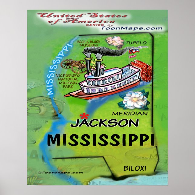 Mississippi USA Poster (Front)