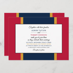 Mississippian Flag, Flag of Mississippi Wedding Invitation