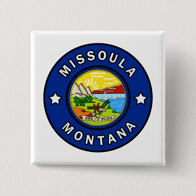 Missoula Montana Button (Front)