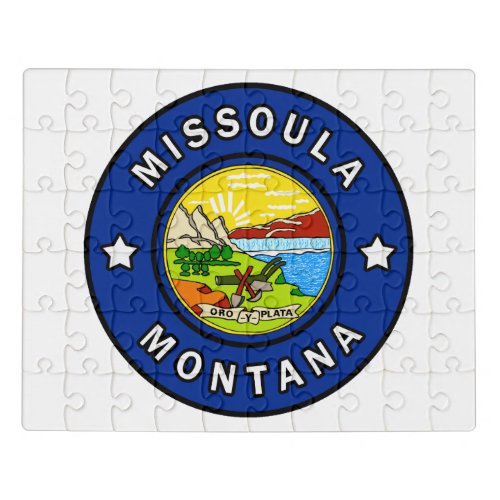 Missoula Montana Jigsaw Puzzle