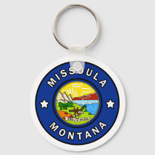 Missoula Montana Keychain