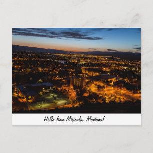 Missoula, Montana Postcard