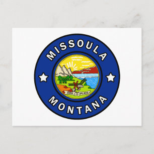 Missoula Montana Postcard