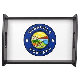 Missoula Montana Serving Tray