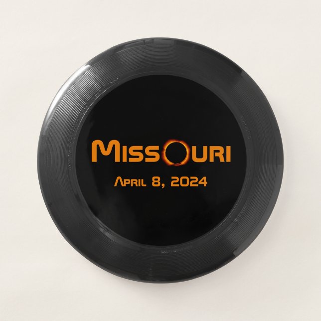 Missouri 2024 Total Solar Eclipse  Wham-O Frisbee (Front)